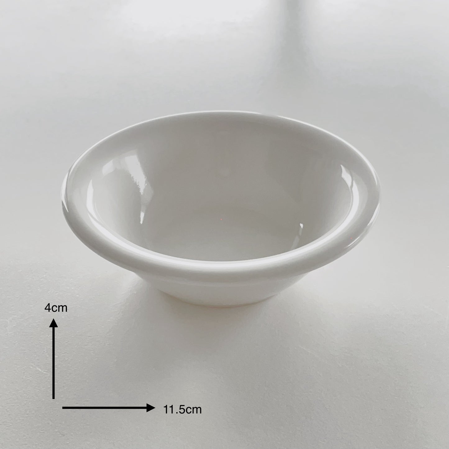 20% off - Milky Elegance 4.5" Saucer Bowl