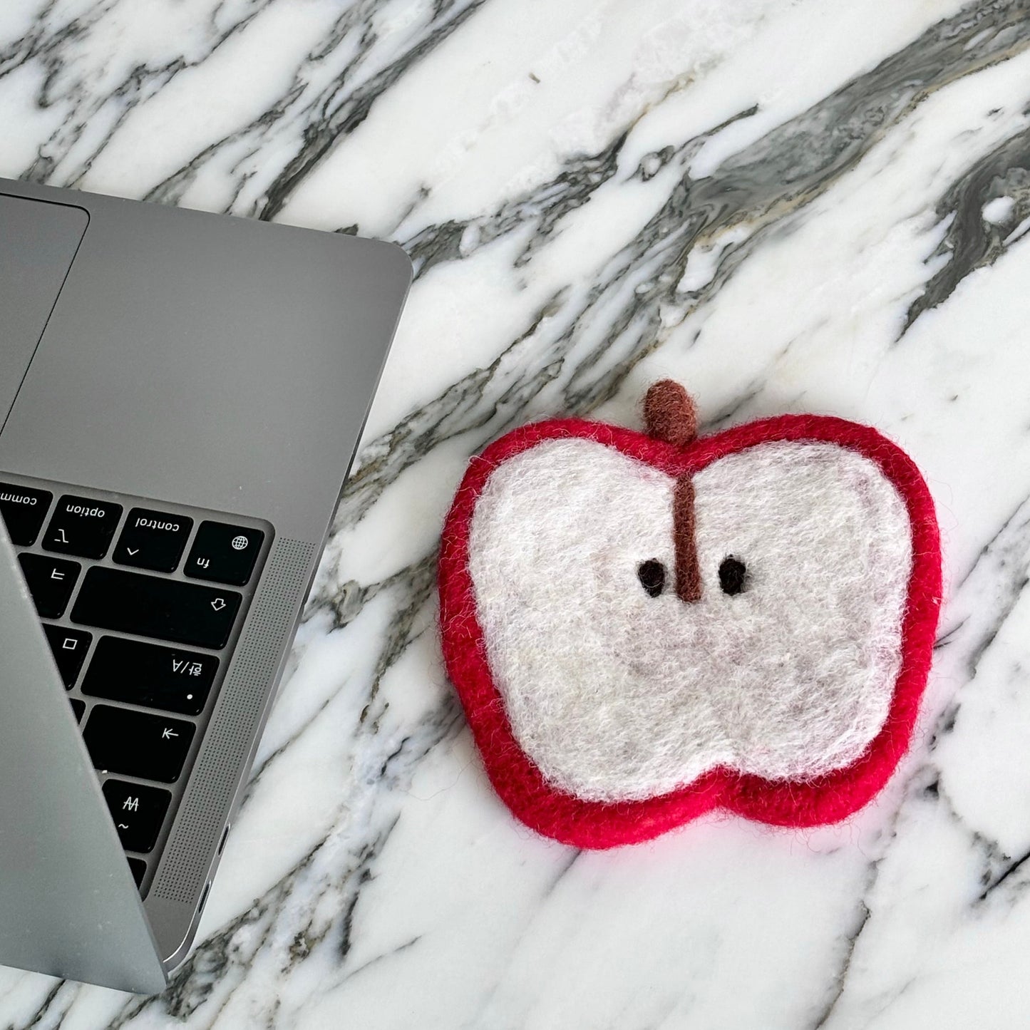 Tutti Fruity Wool Coaster