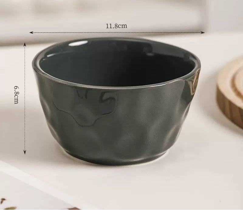 PureForm Graphite Tableware Set (4-Piece)
