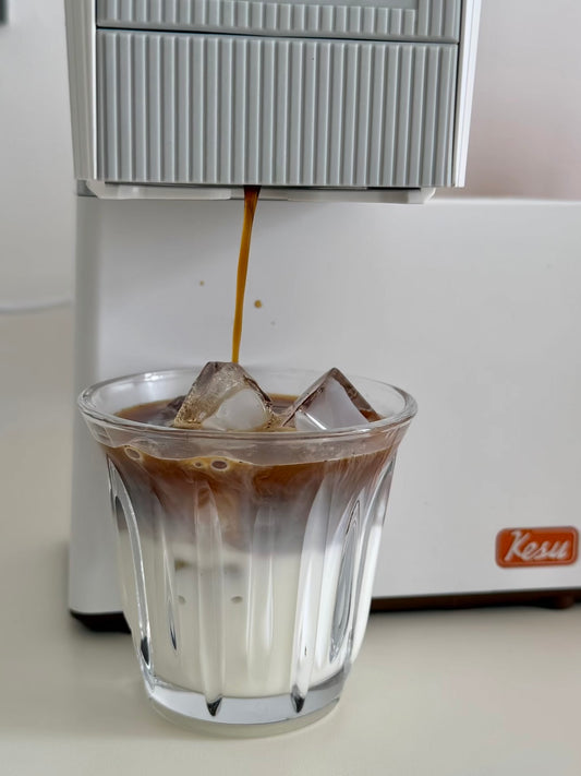 Layered Brew Glass