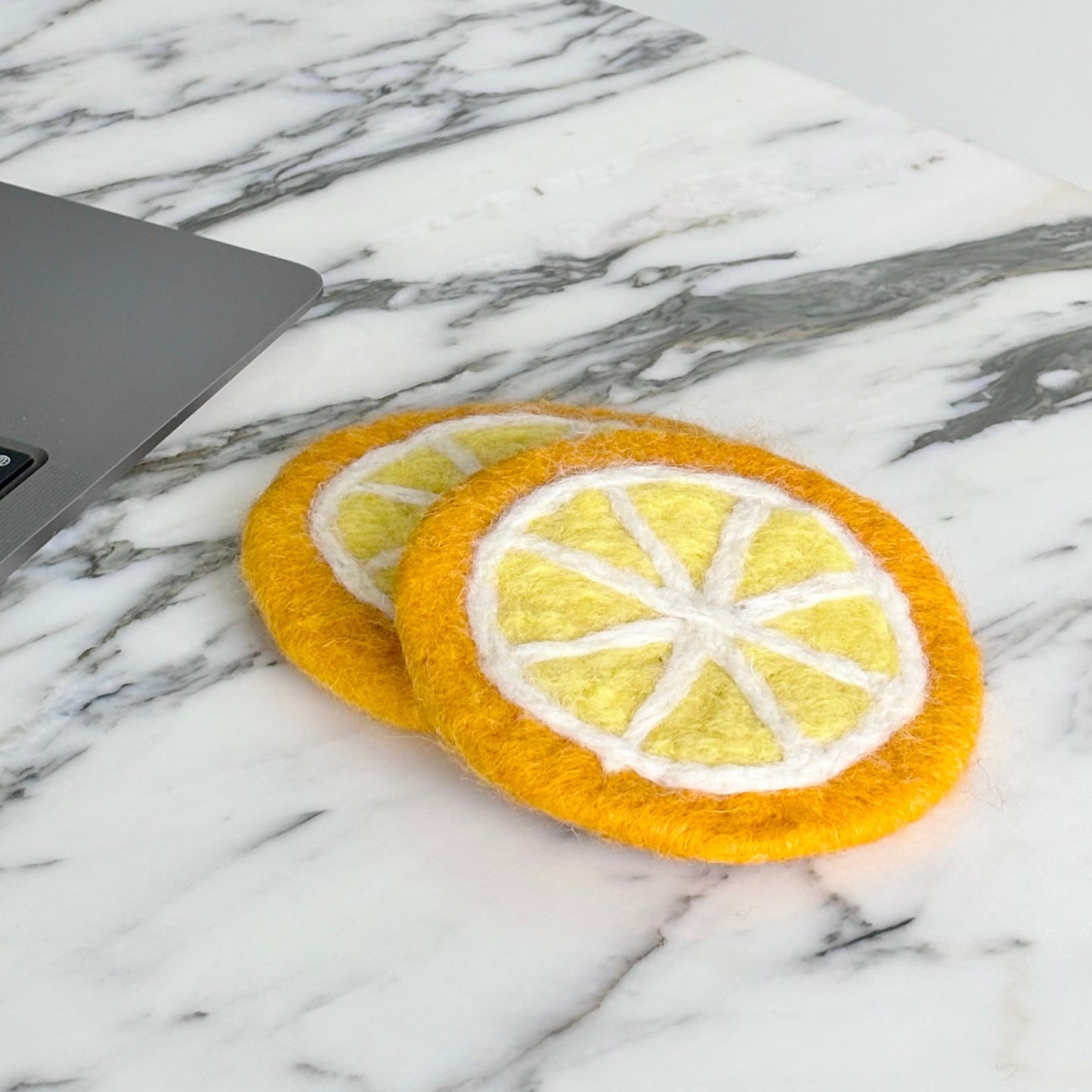 Tutti Fruity Wool Coaster
