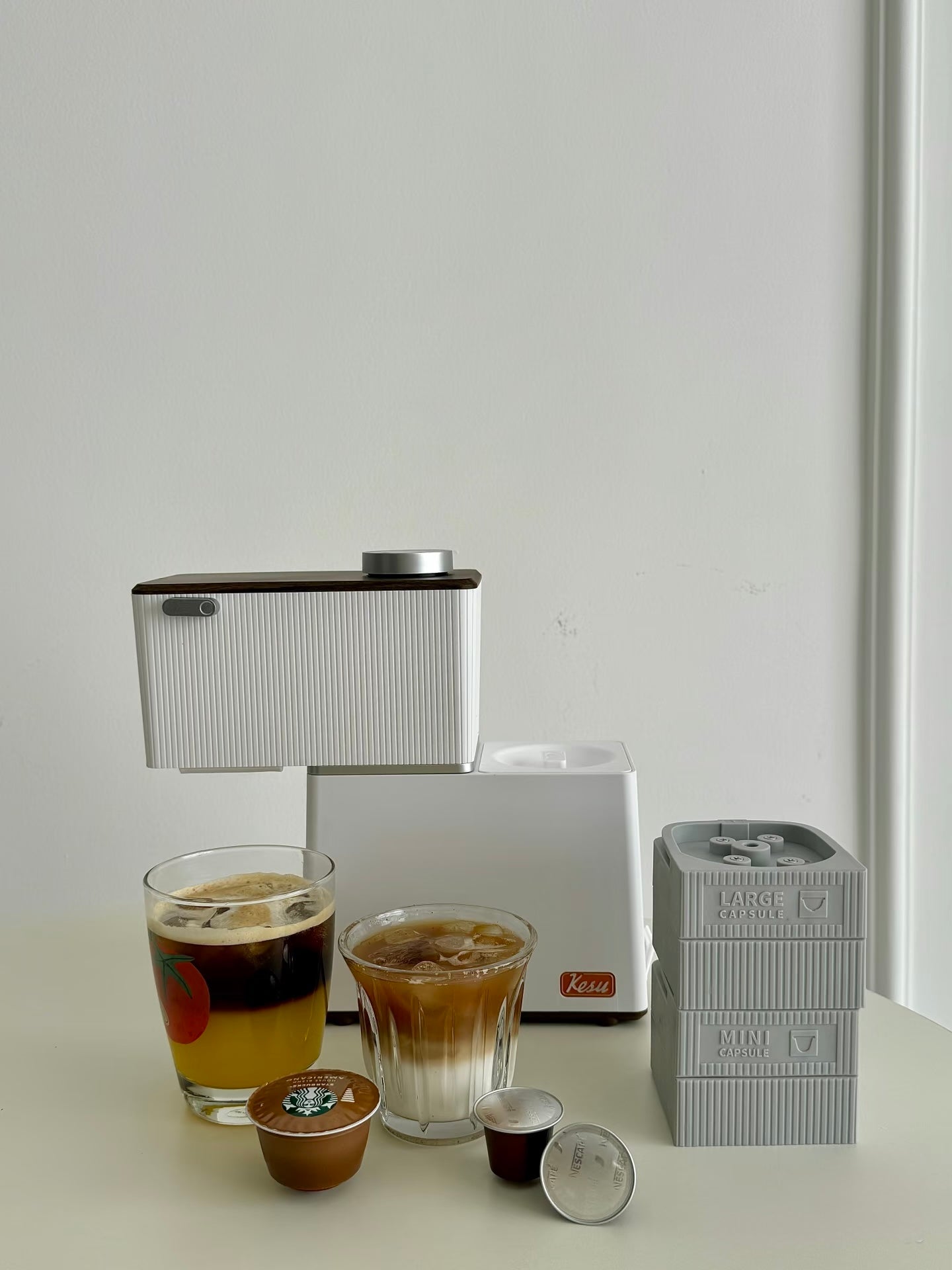 Layered Brew Glass