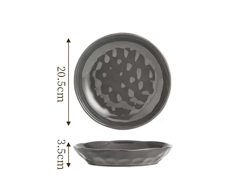 PureForm Graphite Tableware Set (4-Piece)