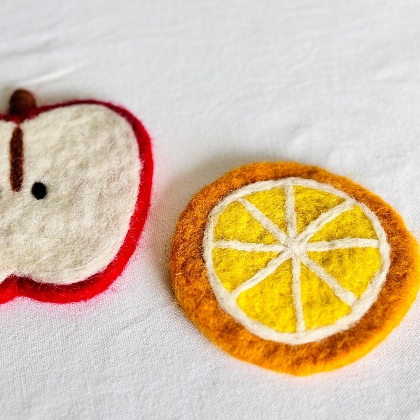 Tutti Fruity Wool Coaster