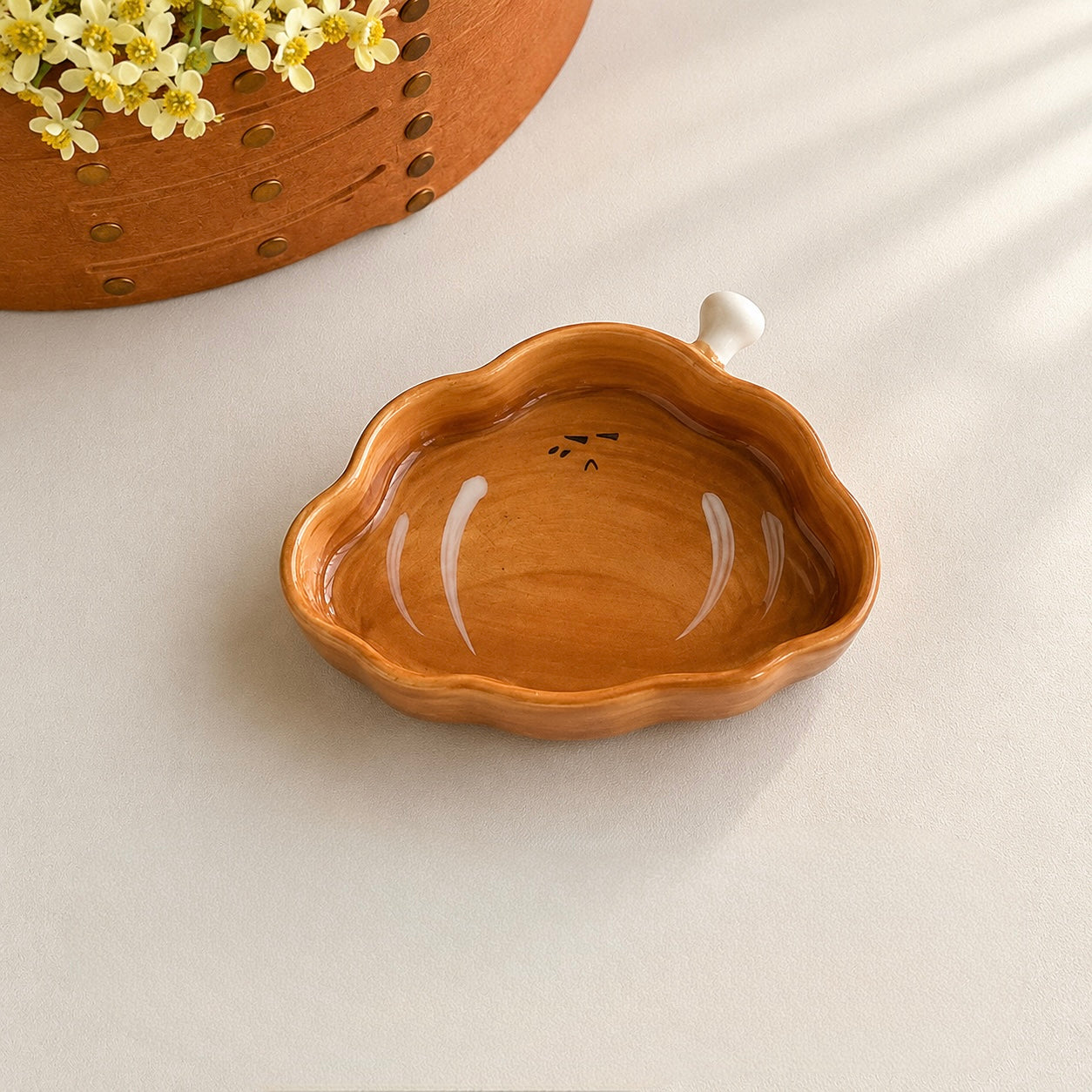 Toast Time Ceramic Sauce Dish