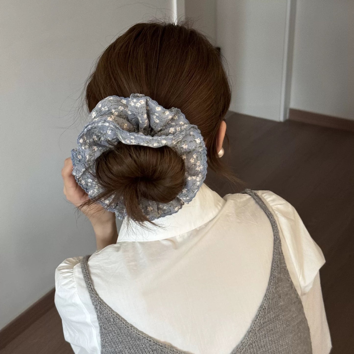 Bluebell Bloom Scrunchie