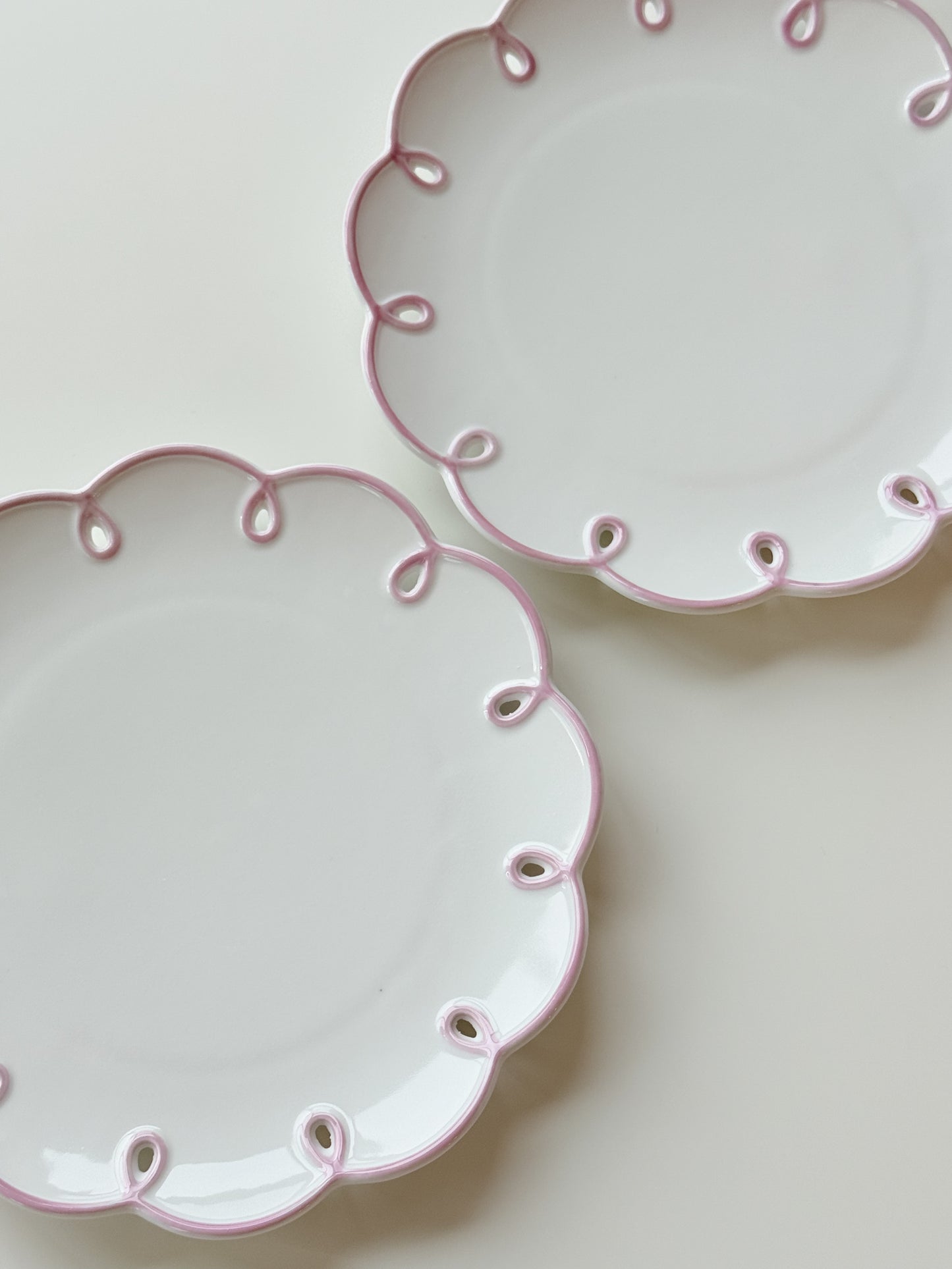 Violet Plate Set