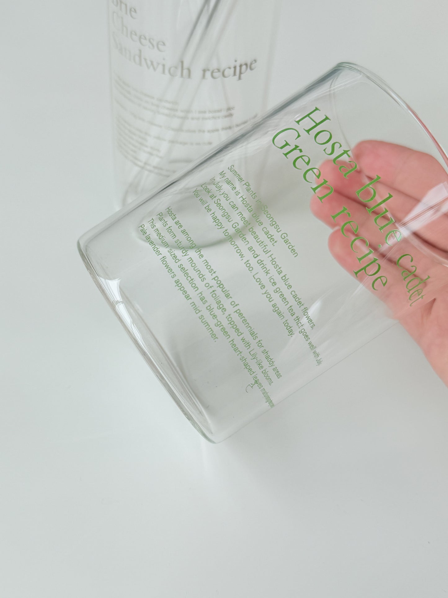 Letter Glass - Regular