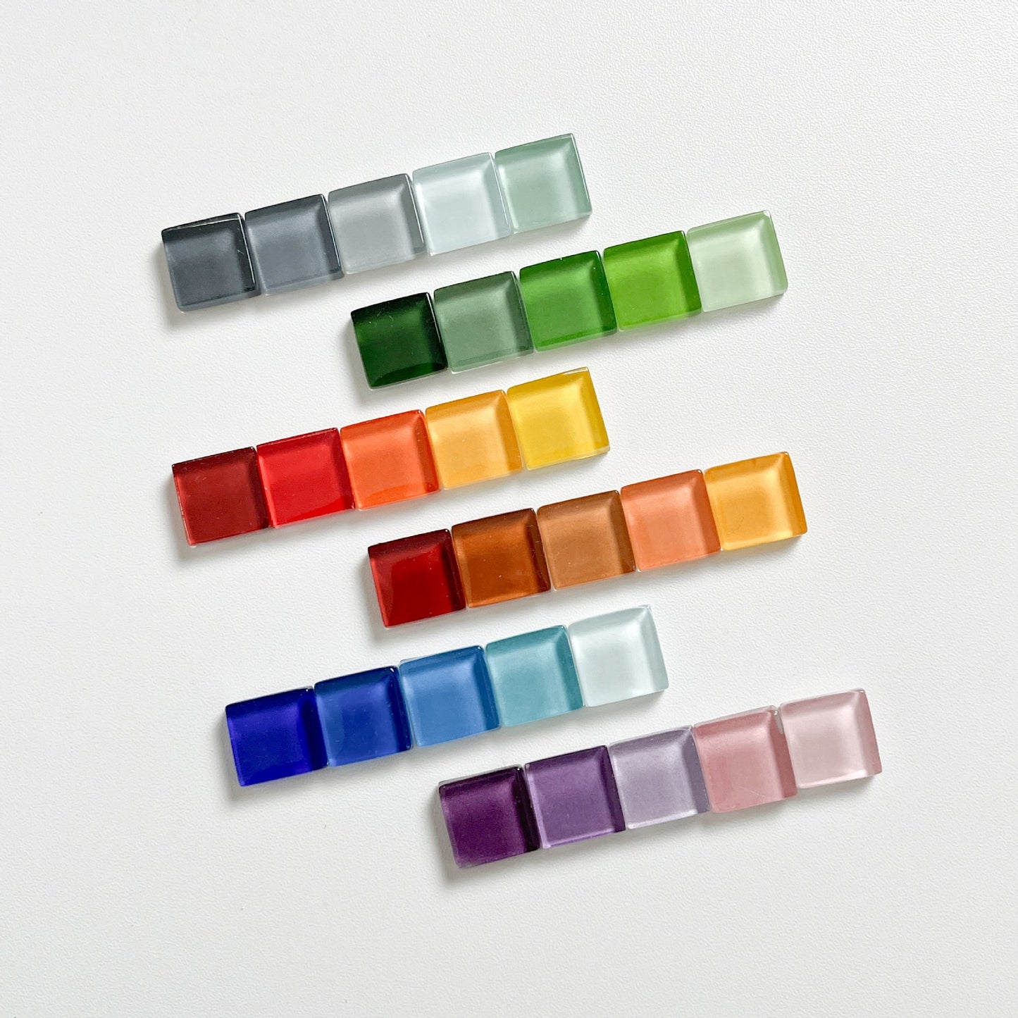 Prism Glass Magnet Set