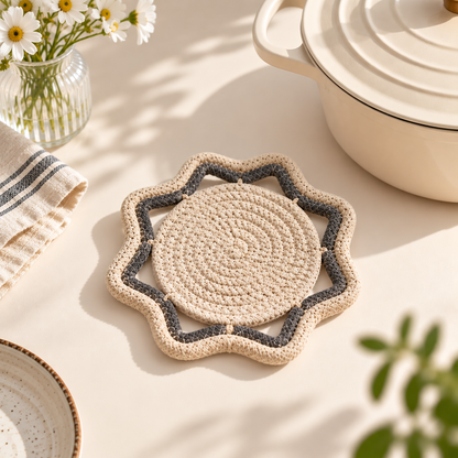 Petal Weave Trivet