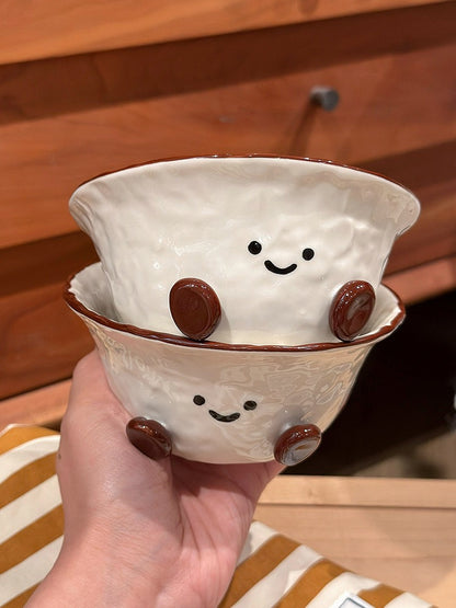 Smiley Bean Ceramic Collection-Small Bowl