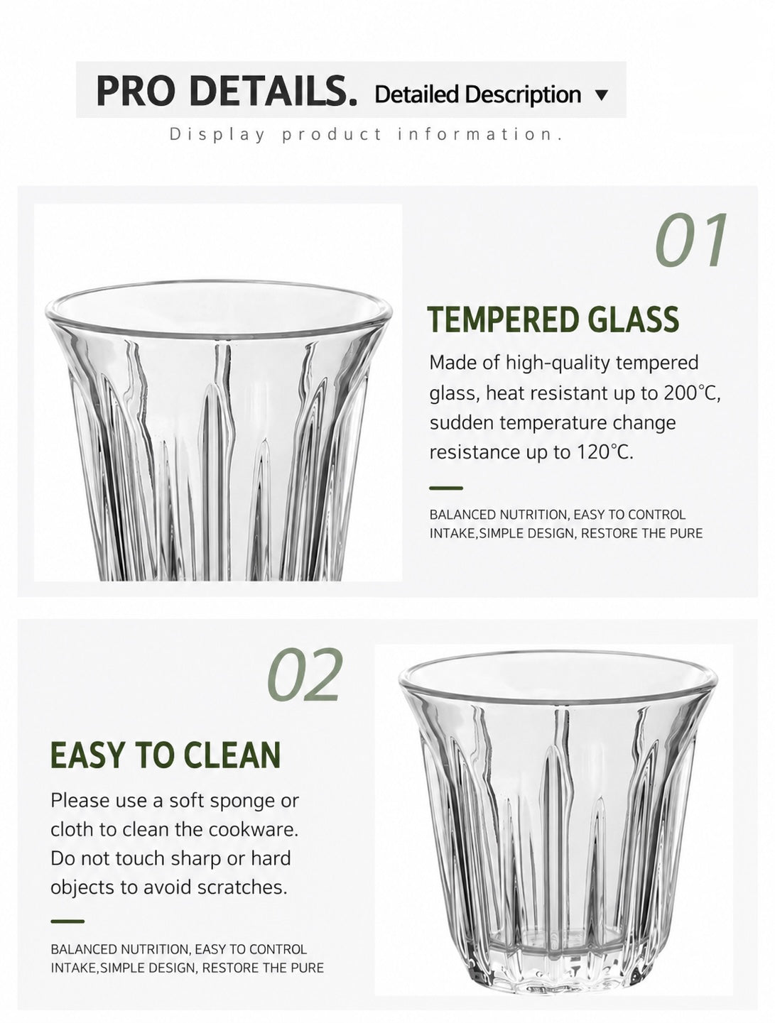 Layered Brew Glass