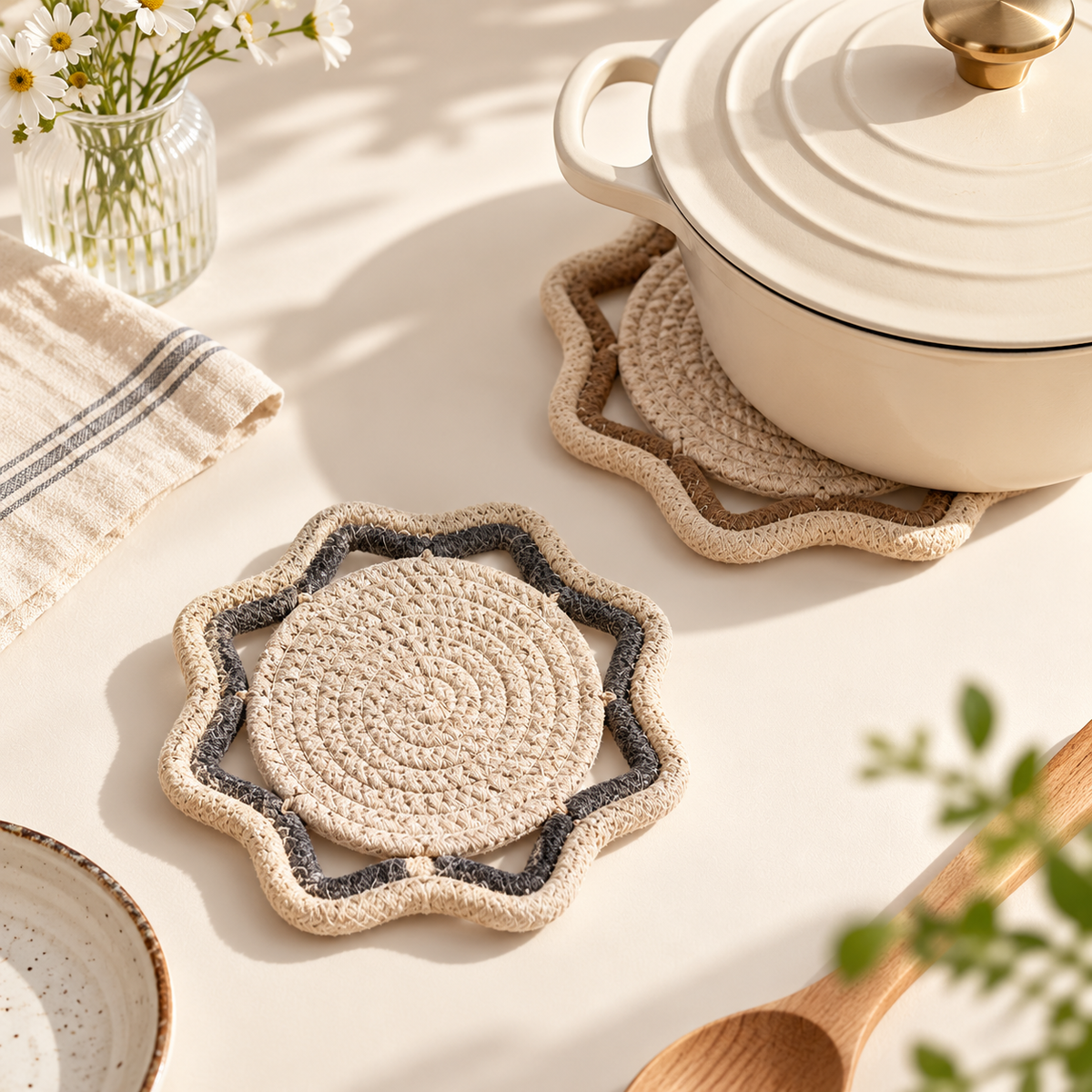 Petal Weave Trivet