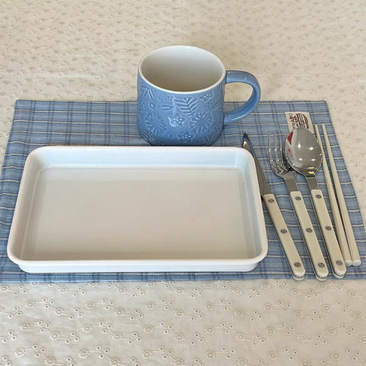 White Baking Tray