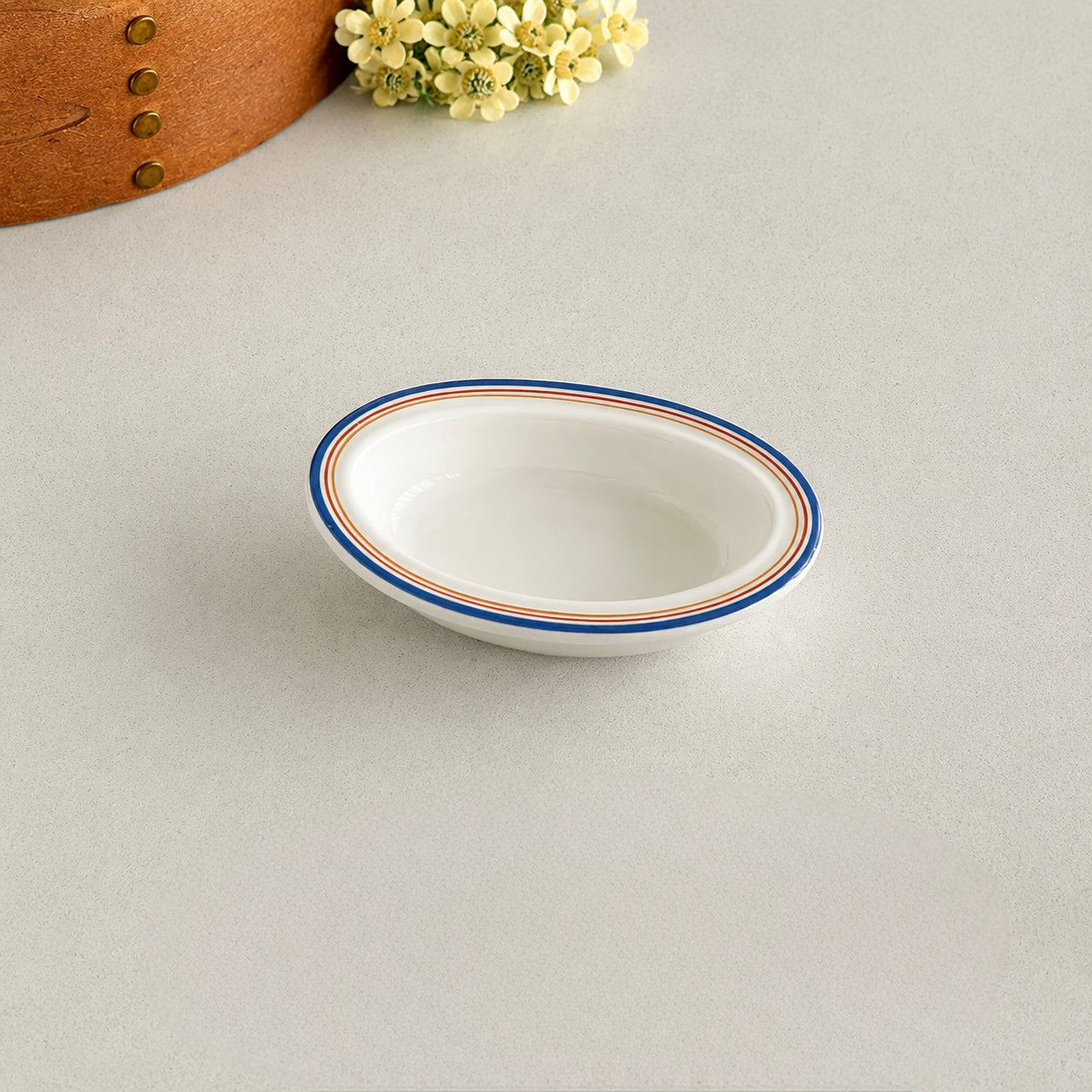 Harbor Blue Sauce Bowl