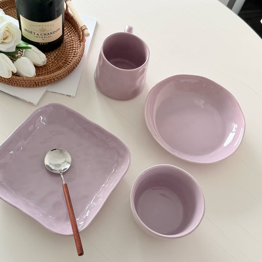 PureForm Lavender Tableware Set (4-Piece)