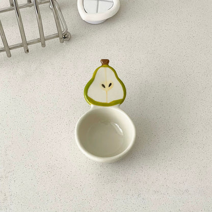 Playful Handle Dipping Dish