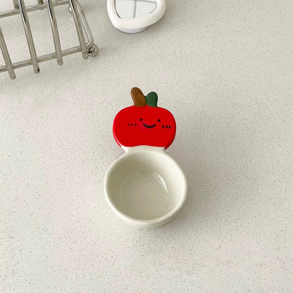 Playful Handle Dipping Dish