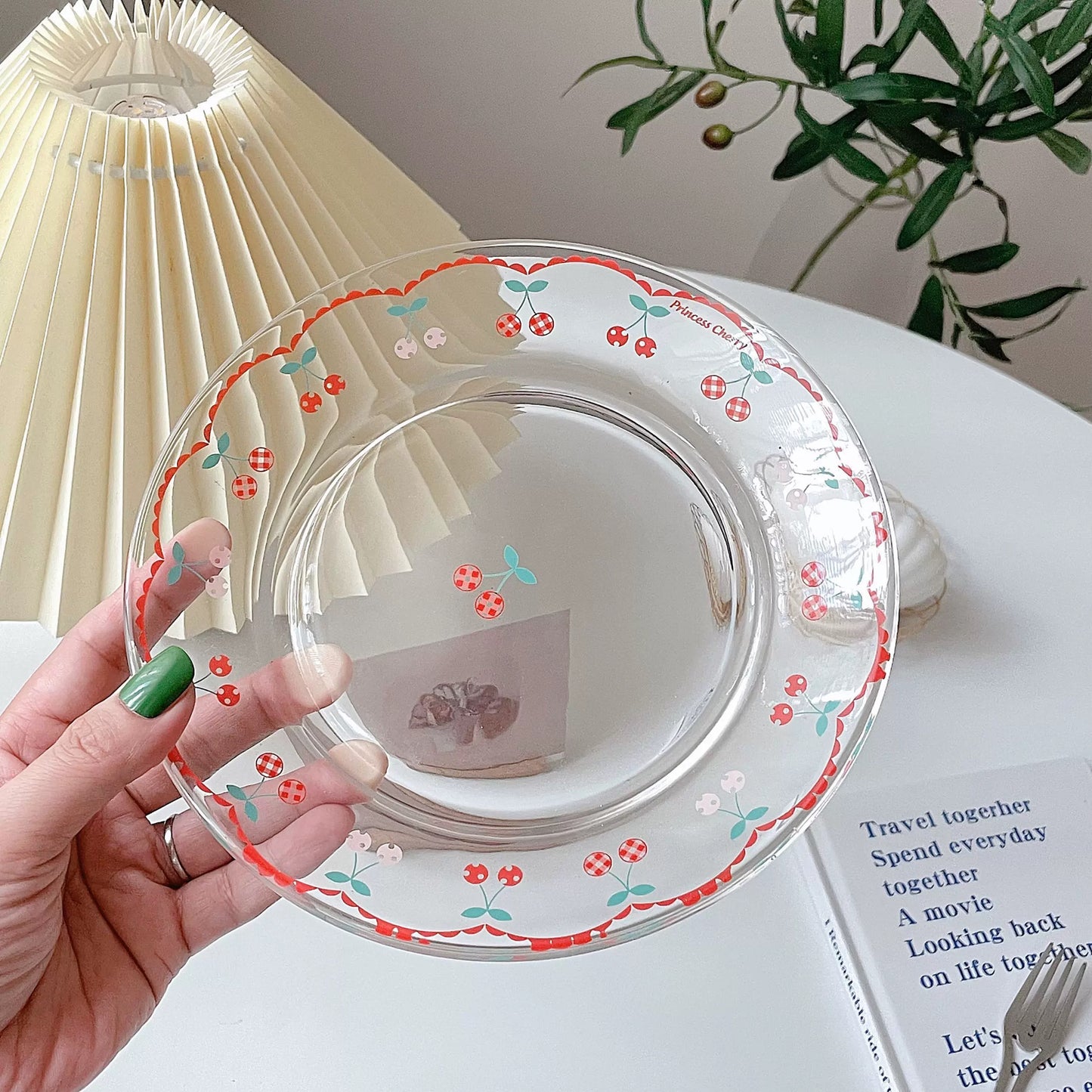 Maison Jardin Glass Plate