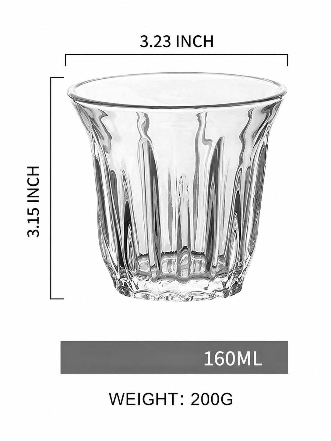 Layered Brew Glass