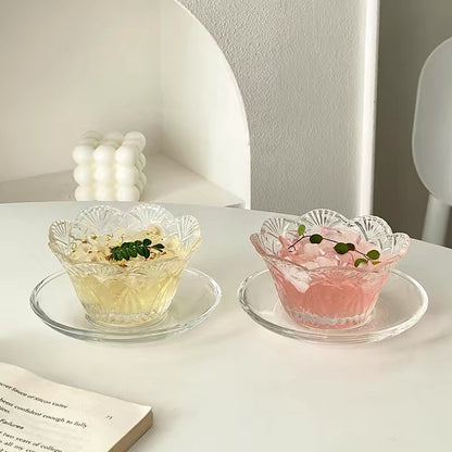 Flora Bowl + Lumi Glass Coaster