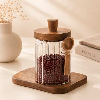 Everyday Glass Storage Jar