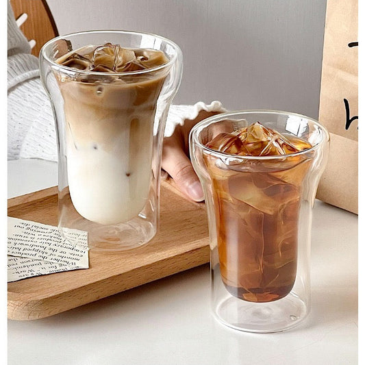 Aura Double Wall Glass Cup