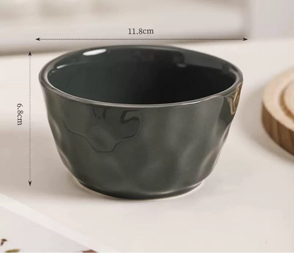 PureForm Graphite Tableware Set (4-Piece)