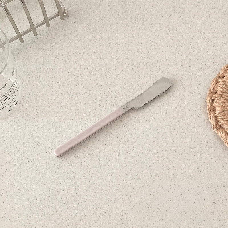 Marine Cutlery Set - Pink Marble Pattern