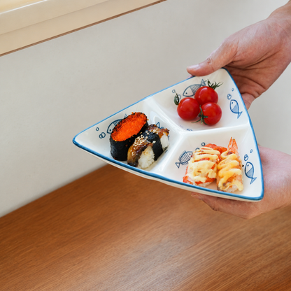 Coastal Catch Divided Plate