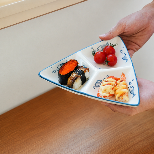 Coastal Catch Divided Plate