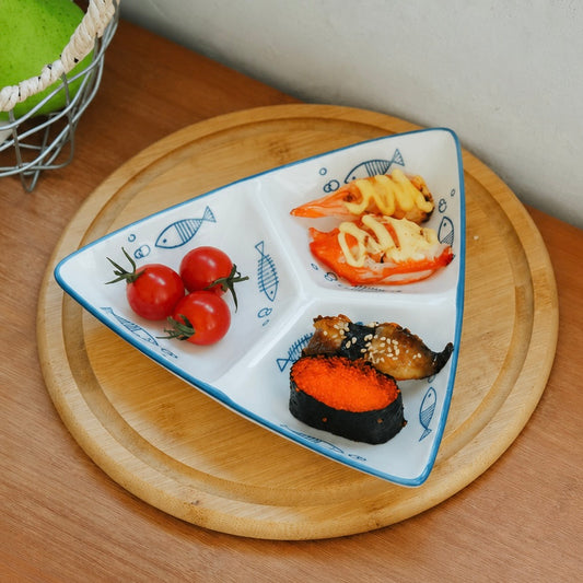 Coastal Catch Divided Plate