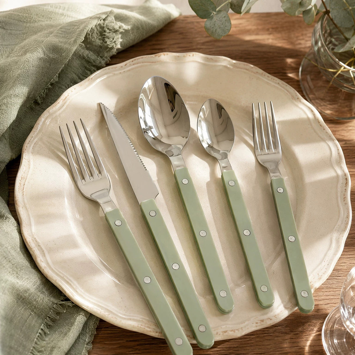 Mint Bistro Flatware