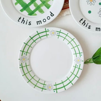 Vintage Sage Plate