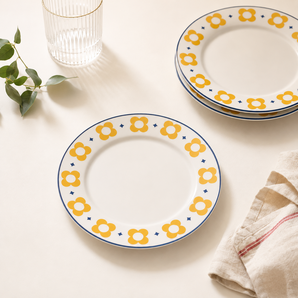 Sunny Bloom Plate
