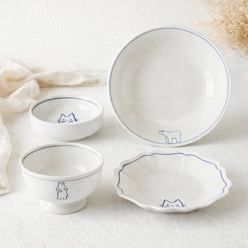 Petite Animal Tableware