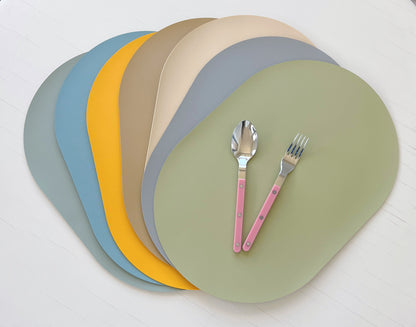Nordic Style Leather Table Mat