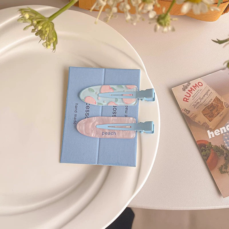 Spring Juice Hair Clips (Set of 2)