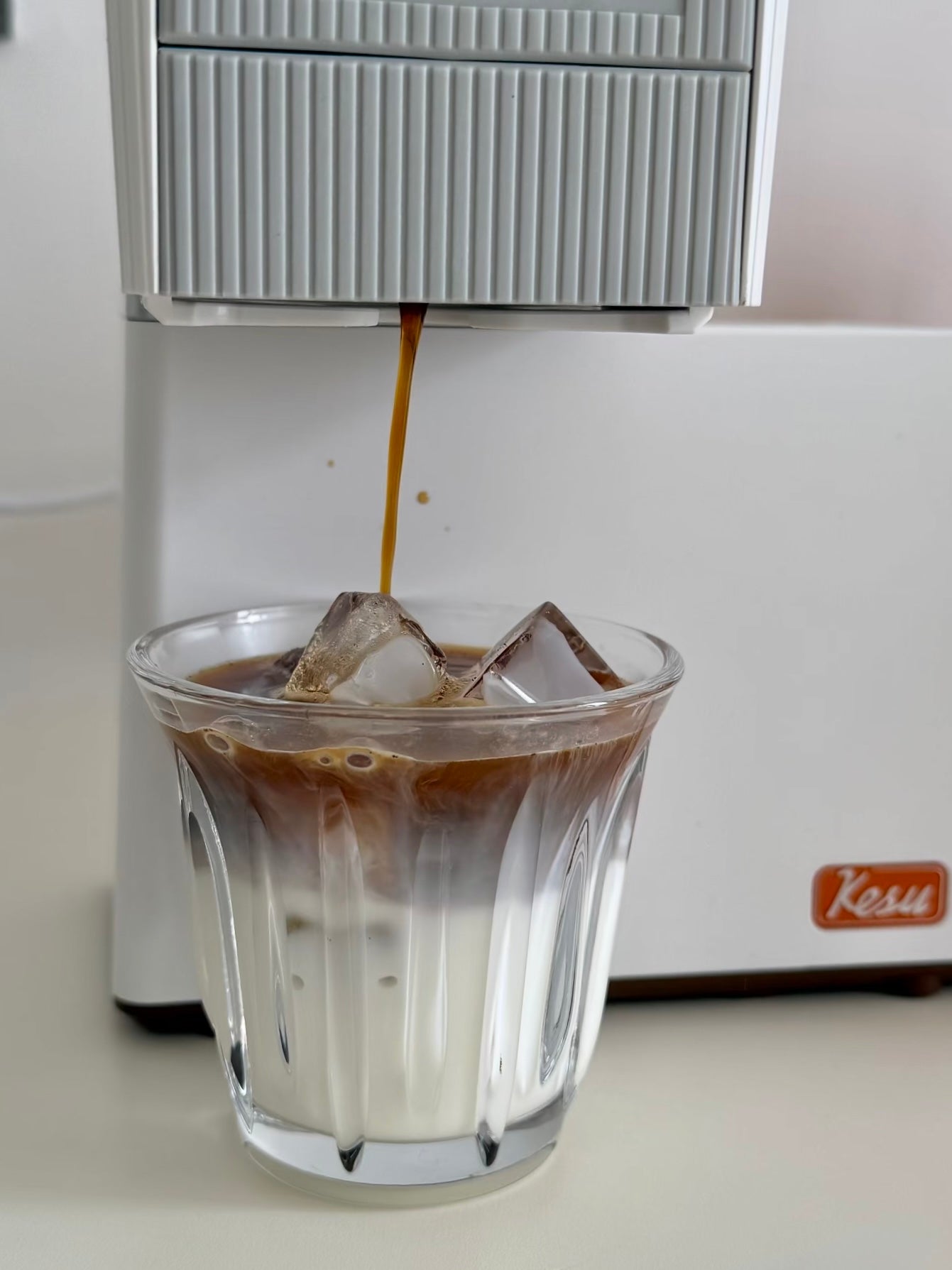 Layered Brew Glass