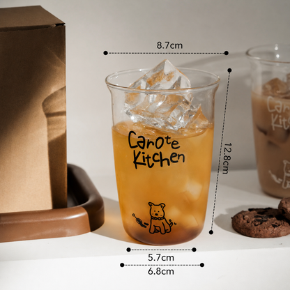 Puppy Café Glass