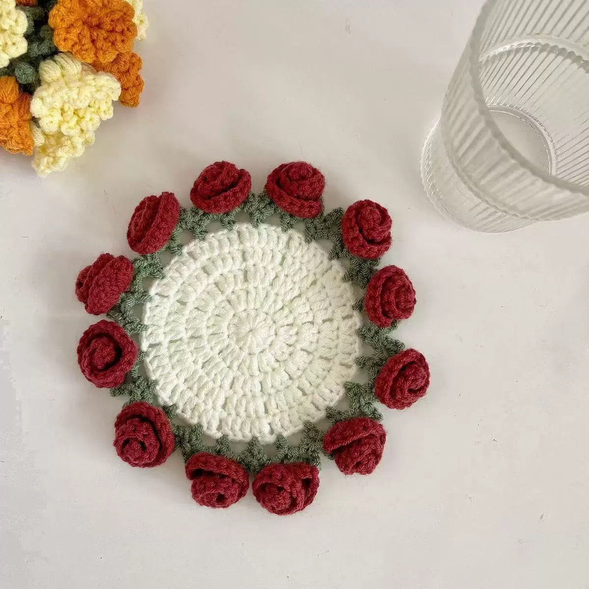 Blooming Rose Coaster