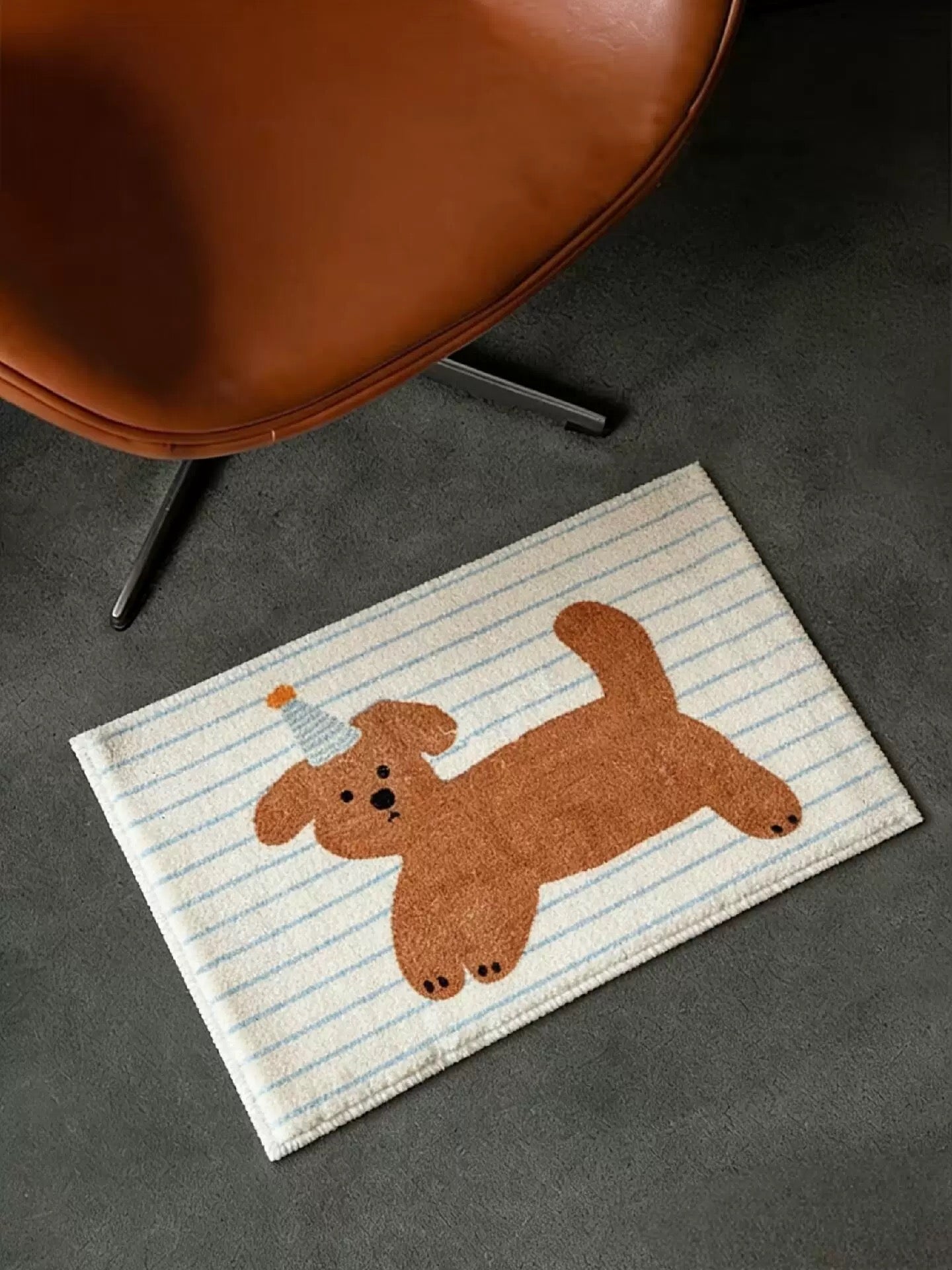 Cozy Puppy Plush Bath Mat