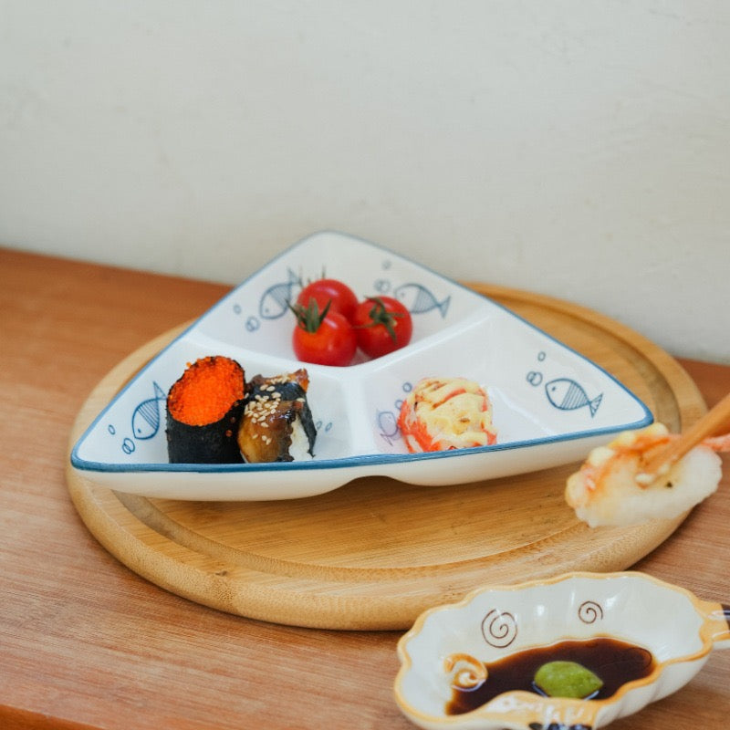 Coastal Catch Divided Plate