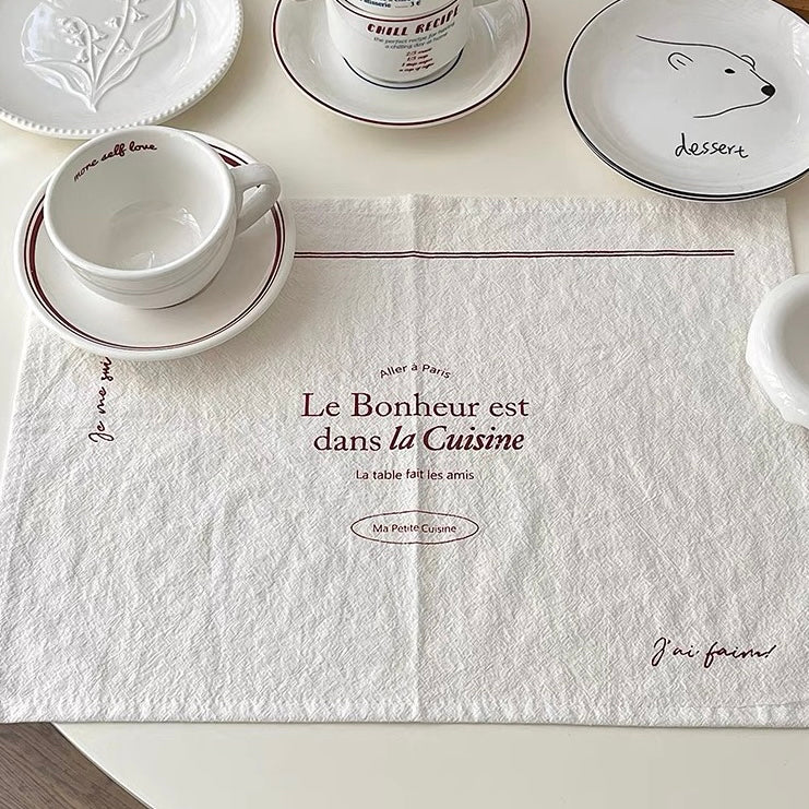 Placemats - La Cuisine