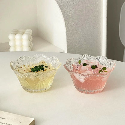 Flora Bowl + Lumi Glass Coaster