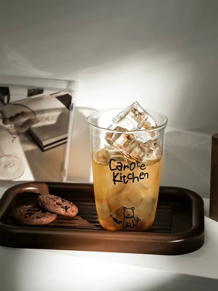 Puppy Café Glass