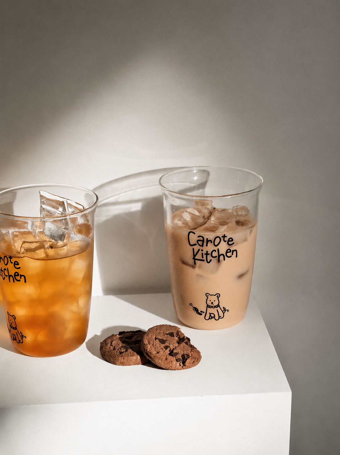 Puppy Café Glass