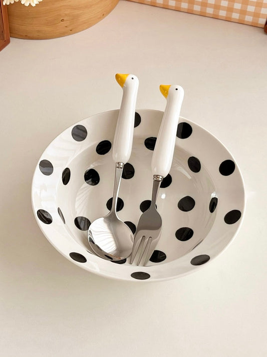 Ducky Spoon & Fork Set