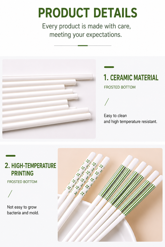 Greenfield Porcelain Chopsticks