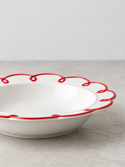 Apple Red 9’’ Soup Dish
